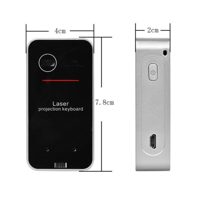 LEING FST Tastiera laser virtuale Bluetooth Wireless Proiettore Tastiera per telefono per computer portatile con funzione mouse