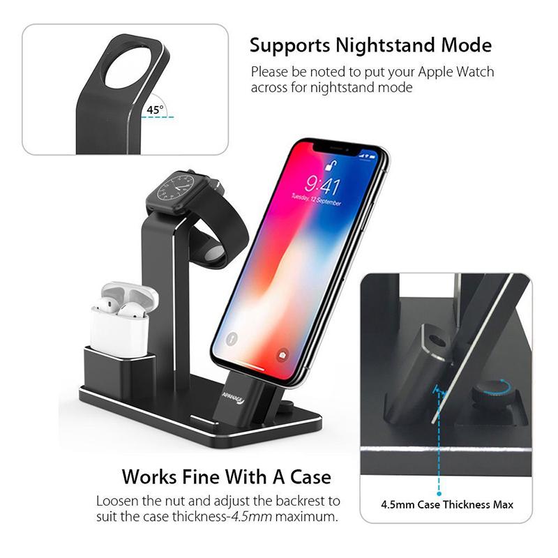 SUPPORTO DI RICARICA PER AIRPODS 4 IN 1
