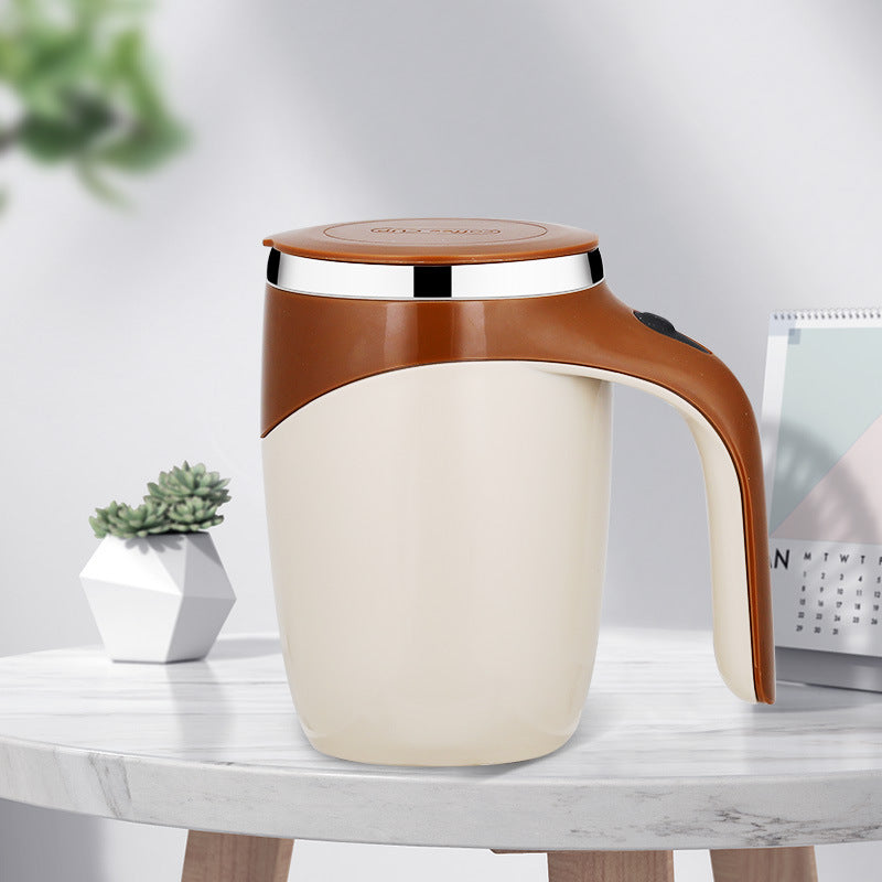 Tazza da caffè con mescolatore automatico ricaricabile, tazza da caffè con mescolatore elettrico di alto valore, tazza da acqua magnetica rotante per frullato pigro