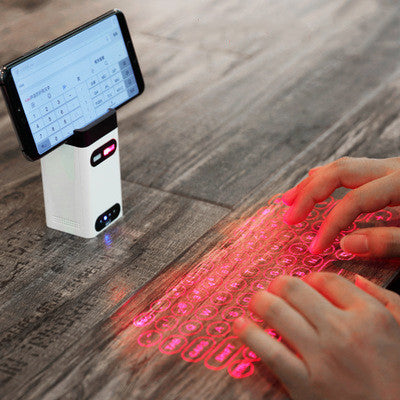 LEING FST Tastiera laser virtuale Bluetooth Wireless Proiettore Tastiera per telefono per computer portatile con funzione mouse