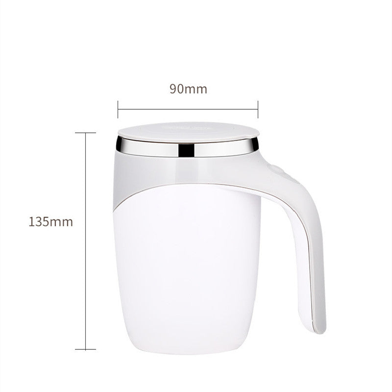 Tazza da caffè con mescolatore automatico ricaricabile, tazza da caffè con mescolatore elettrico di alto valore, tazza da acqua magnetica rotante per frullato pigro