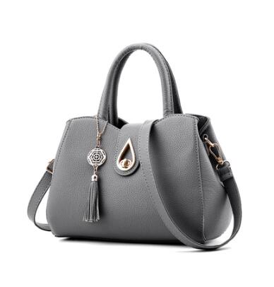 Borsa a mano da donna, borsa da donna con nappe, borsa a tracolla in pelle PU di alta qualità, borsa da donna