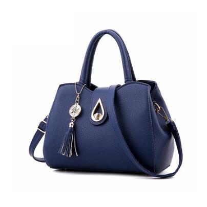 Borsa a mano da donna, borsa da donna con nappe, borsa a tracolla in pelle PU di alta qualità, borsa da donna