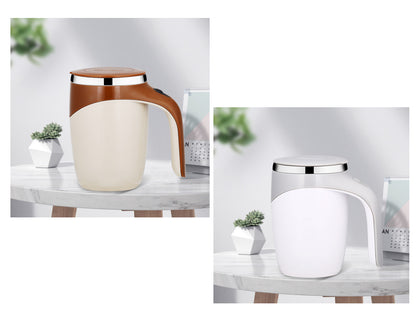 Tazza da caffè con mescolatore automatico ricaricabile, tazza da caffè con mescolatore elettrico di alto valore, tazza da acqua magnetica rotante per frullato pigro