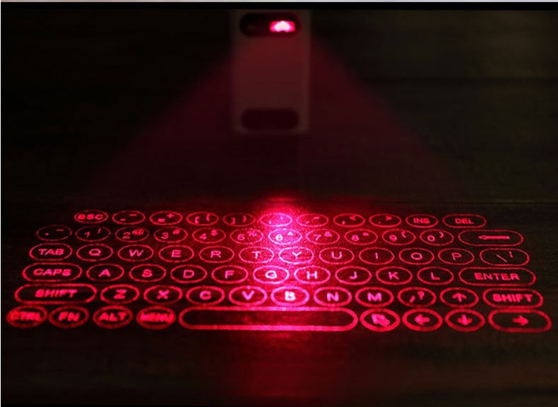 LEING FST Tastiera laser virtuale Bluetooth Wireless Proiettore Tastiera per telefono per computer portatile con funzione mouse