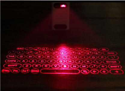 LEING FST Tastiera laser virtuale Bluetooth Wireless Proiettore Tastiera per telefono per computer portatile con funzione mouse