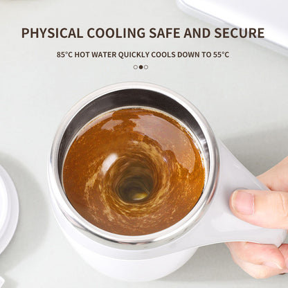 Tazza da caffè con mescolatore automatico ricaricabile, tazza da caffè con mescolatore elettrico di alto valore, tazza da acqua magnetica rotante per frullato pigro