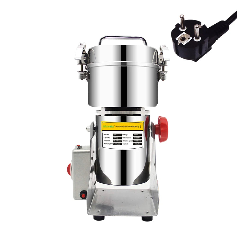 BioloMix 800g 700g Cereali Spezie Erbe Aromatiche Cereali Caffè Cibo Secco Macina Mulino Macchina per Macinazione Mulino per Farina Polvere Frantoio