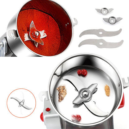 BioloMix 800g 700g Cereali Spezie Erbe Aromatiche Cereali Caffè Cibo Secco Macina Mulino Macchina per Macinazione Mulino per Farina Polvere Frantoio