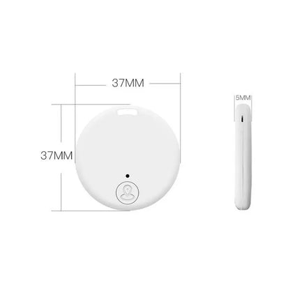Mini localizzatore GPS anti-smarrimento con allarme, portachiavi, tag intelligente, compatibile con Bluetooth, portachiavi tracciante per cani, animali domestici e bambini, localizzatore di chiavi