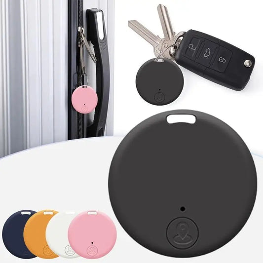 Mini localizzatore GPS anti-smarrimento con allarme, portachiavi, tag intelligente, compatibile con Bluetooth, portachiavi tracciante per cani, animali domestici e bambini, localizzatore di chiavi