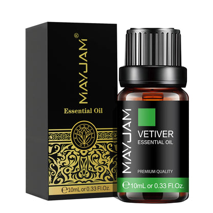 MAYJAM 10ML Olio essenziale Lavanda Gelsomino Eucalipto Vaniglia Sandalo Bergamotto Rosmarino Citronella Cannella Olio profumato