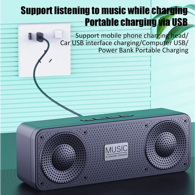 S18 Altoparlante intelligente Bluetooth creativo wireless per telefono cellulare, audio per computer, subwoofer, radio comoda per esterni