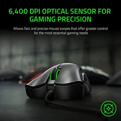 Mouse da gioco cablato Razer Purgatory Viper Standard Edition 6400DPI Merchandising di marca Regalo di compleanno Laurea Vendita all'ingrosso