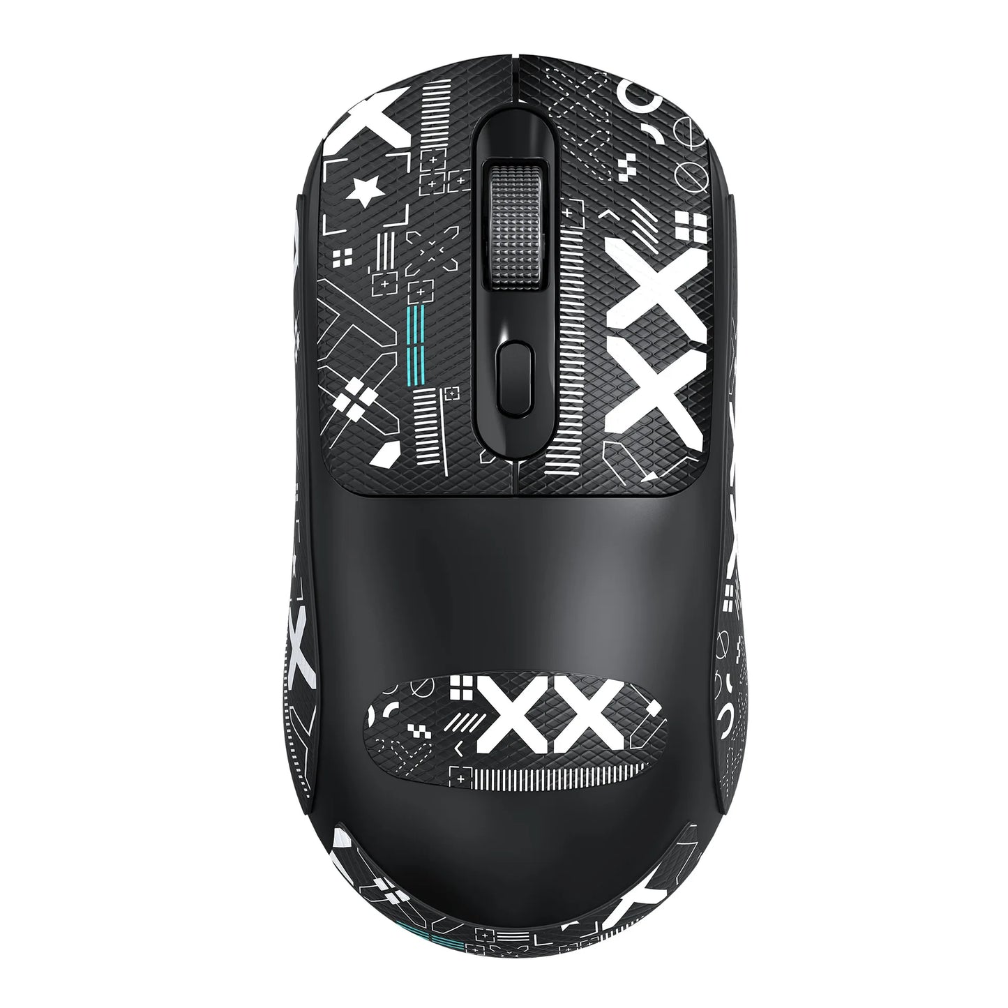 Mouse da gioco wireless Warvank X8 da 500 mAh, ricaricabile TYPE-C, adatto per computer desktop portatili