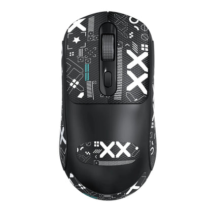 Mouse da gioco wireless Warvank X8 da 500 mAh, ricaricabile TYPE-C, adatto per computer desktop portatili