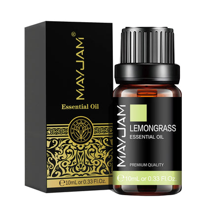 MAYJAM 10ML Olio essenziale Lavanda Gelsomino Eucalipto Vaniglia Sandalo Bergamotto Rosmarino Citronella Cannella Olio profumato