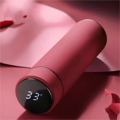Tazza termica con display intelligente della temperatura, bottiglia termica in acciaio inossidabile 316, calore a lunga durata, ufficio, viaggi, regali