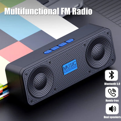 S18 Altoparlante intelligente Bluetooth creativo wireless per telefono cellulare, audio per computer, subwoofer, radio comoda per esterni