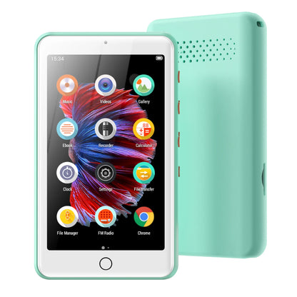 Lettore MP4/MP3 portatile con altoparlanti Bluetooth e Wi-Fi, lettore musicale con video, radio FM, eBook, registratore, capacità fino a 512 GB