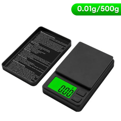 Bilancia tascabile di precisione 1000 g x 0,1 g - Bilancia digitale per grammi, alimenti, gioielli, once/grani con display LCD retroilluminato - Mini bilancia da viaggio