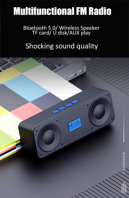 S18 Altoparlante intelligente Bluetooth creativo wireless per telefono cellulare, audio per computer, subwoofer, radio comoda per esterni