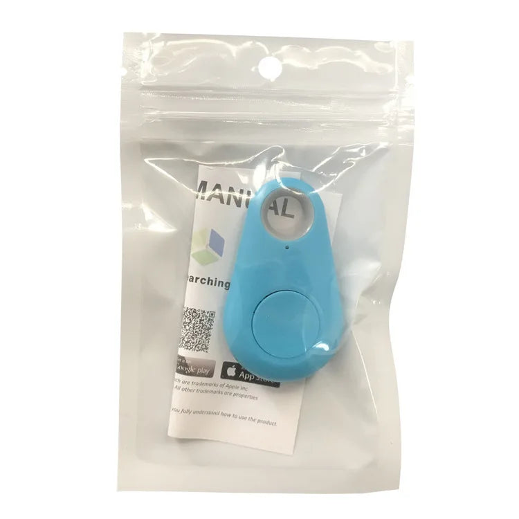 Mini localizzatore GPS anti-smarrimento con allarme, portachiavi, tag intelligente, compatibile con Bluetooth, portachiavi tracciante per cani, animali domestici e bambini, localizzatore di chiavi