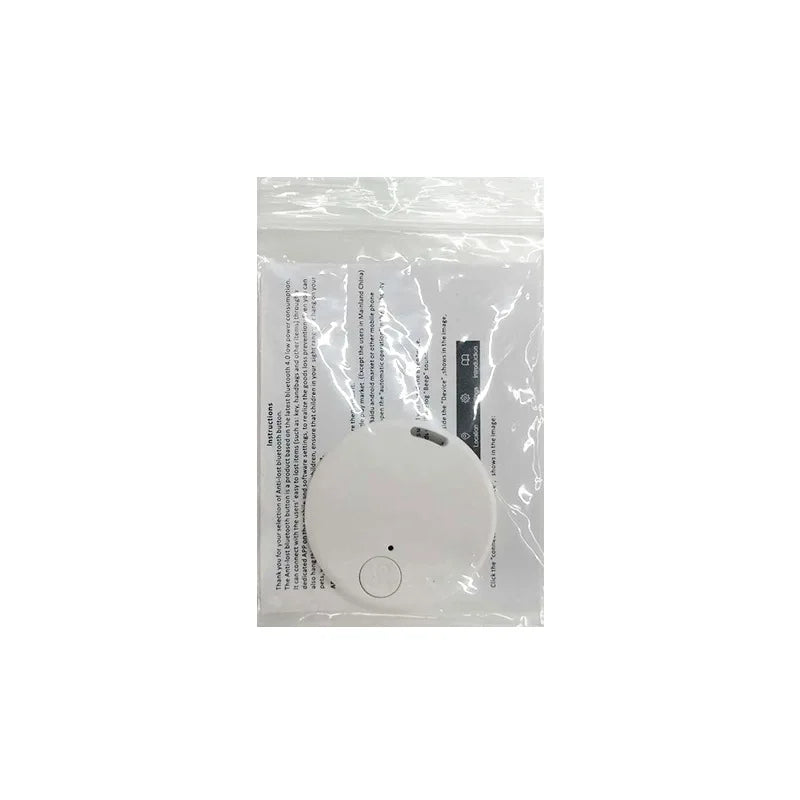 Mini localizzatore GPS anti-smarrimento con allarme, portachiavi, tag intelligente, compatibile con Bluetooth, portachiavi tracciante per cani, animali domestici e bambini, localizzatore di chiavi