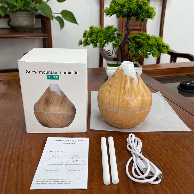 130ml USB Aroma Essential Oil Diffuser Ultrasonic mini Humidifier Air Purifier 7 Color Change LED Night light for Office Home