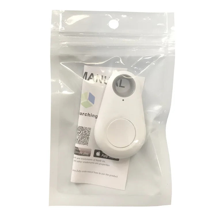 Mini localizzatore GPS anti-smarrimento con allarme, portachiavi, tag intelligente, compatibile con Bluetooth, portachiavi tracciante per cani, animali domestici e bambini, localizzatore di chiavi