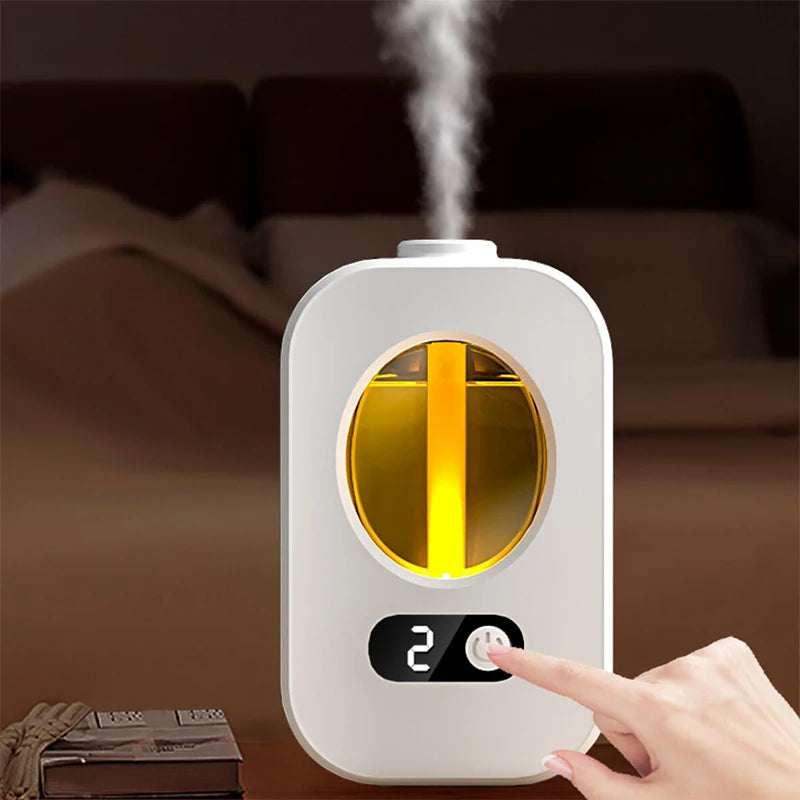 Diffusore automatico di aromi, macchina per aromaterapia, profumatore per ambienti, deodorante per ambienti, dispenser di oli essenziali per bagno e WC, umidificatore