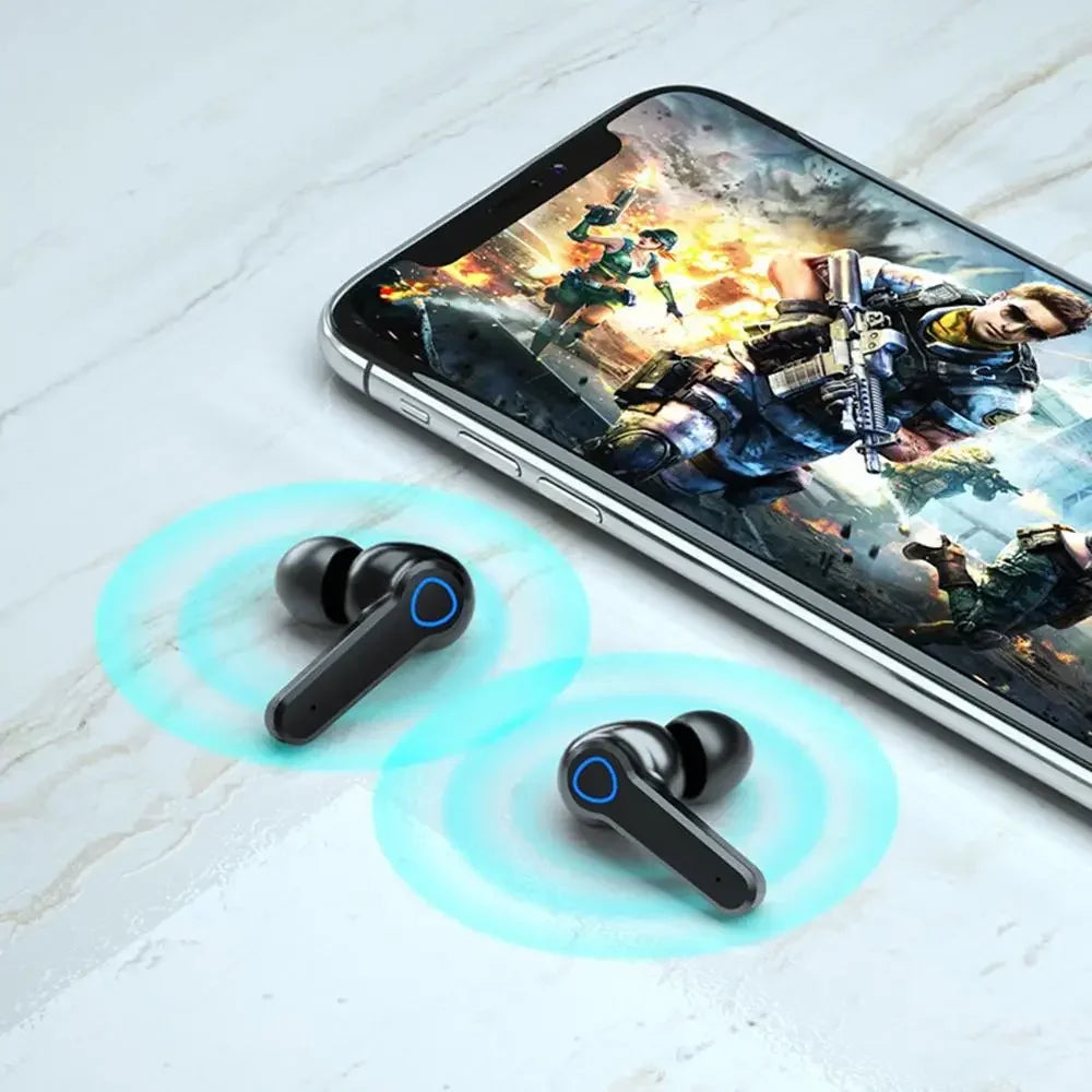 Auricolare Bluetooth originale M19, wireless, in-ear, intelligente, con display touch a LED, ricarica da magazzino, tesoro, auricolare