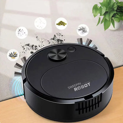 NUOVO robot aspirapolvere USB 3 in 1 Smart Wireless 1500Pa Pulizia a trascinamento Spazzapavimenti per casa e ufficio