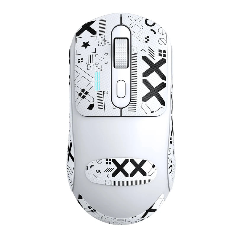 Mouse da gioco wireless Warvank X8 da 500 mAh, ricaricabile TYPE-C, adatto per computer desktop portatili