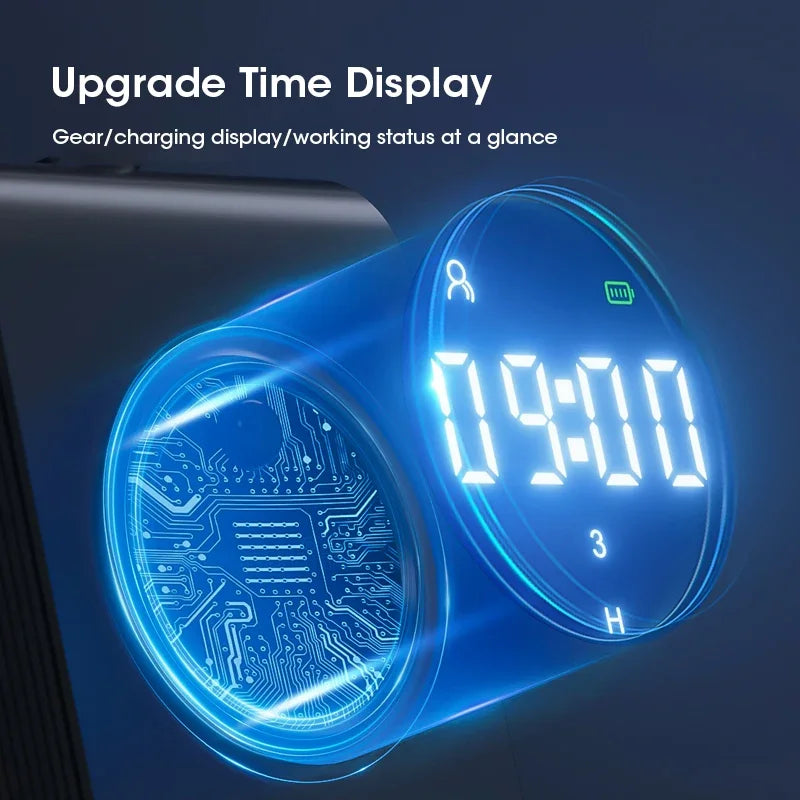 Macchina per aromaterapia con sensore automatico, deodorante per ambienti ricaricabile tramite USB, con funzione orologio, da parete