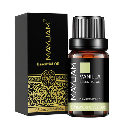 MAYJAM 10ML Olio essenziale Lavanda Gelsomino Eucalipto Vaniglia Sandalo Bergamotto Rosmarino Citronella Cannella Olio profumato