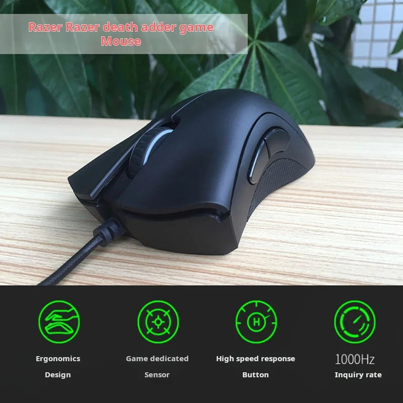 Mouse da gioco cablato Razer Purgatory Viper Standard Edition 6400DPI Merchandising di marca Regalo di compleanno Laurea Vendita all'ingrosso