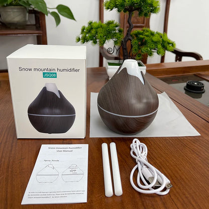 130ml USB Aroma Essential Oil Diffuser Ultrasonic mini Humidifier Air Purifier 7 Color Change LED Night light for Office Home