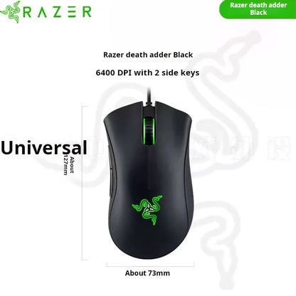 Mouse da gioco cablato Razer Purgatory Viper Standard Edition 6400DPI Merchandising di marca Regalo di compleanno Laurea Vendita all'ingrosso