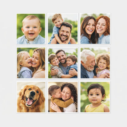 Calamite da frigorifero personalizzate con foto: ricordi personalizzati per la casa e l'ufficio - Regali per turisti