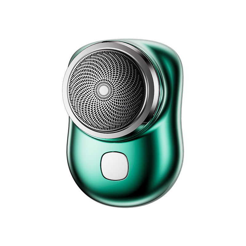 Mini rasoio elettrico portatile senza fili ricaricabile USB per il viso, rasatura di piccole dimensioni, per uomo, bagnato e asciutto, indolore