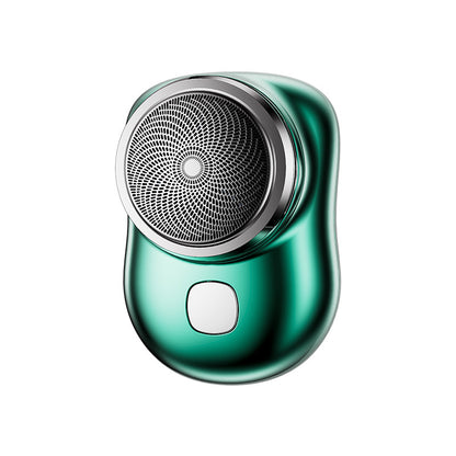 Mini rasoio elettrico portatile senza fili ricaricabile USB per il viso, rasatura di piccole dimensioni, per uomo, bagnato e asciutto, indolore